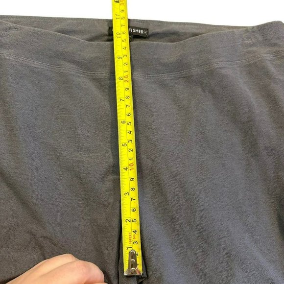 Eileen Fisher Gray Viscose Blend Stretch Slim Leg Dress Pants Womens S - Picture 5 of 6